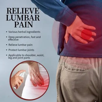 South Moon Lumbar Spine Gold Gel Spray